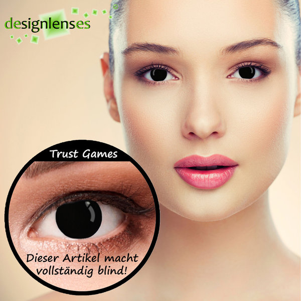 Kontaktlinsen die Ihre Sicht einschränken "Trust Games"