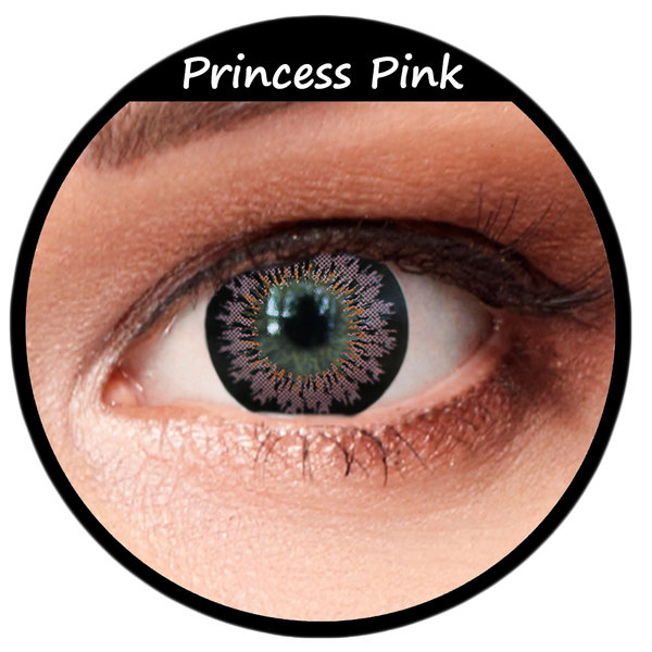 Pinke Farbige Bigeye Kontaktlinsen Princess Pink